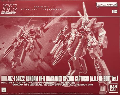 ＨＧ 1/144 ガンダム TR-6 [バーザムII] レジオン 鹵獲仕様 (A.O.Z RE-BOOT版) 1/144スケール 色分け済みプラモデル