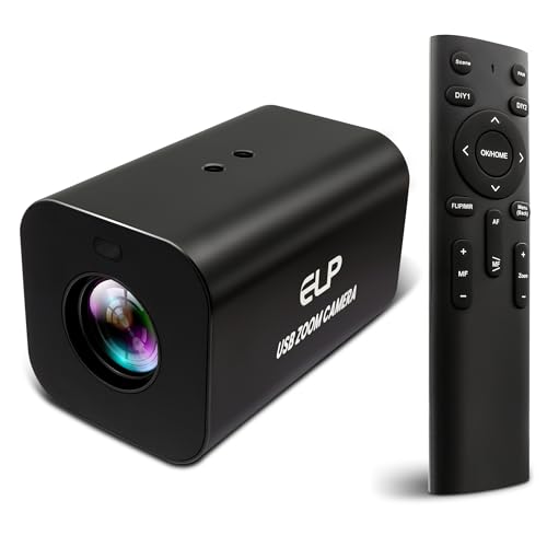 HDMI 12倍望遠レンズ USB写真機 ELPCAM 4K オート興味の中心 60FPS 弾丸道路USBwebカメラ USB HDMI等しく最終生産物 パソコン写真機 手動望遠レンズ 遠隔操作写真機 テレビ受像機 映写機 映像媒体円卓会議 組織宗教 ストリーミング用