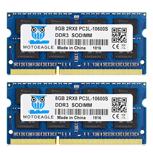 マイコン3-10600 DDR3-1333MHz 8GB×2枚 万覚え帳マイコン用記憶装置 16GB マイコン3L 10600S DDR3L-1333 CL9 204Pin SO-DIMM Mac 相応う
