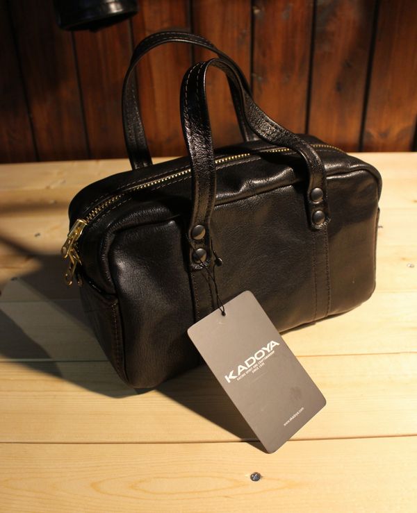 美品　KADOYA　(カドヤ)　ヘッドファクトリー　ショルダーバッグ　パテッド カドヤ(KADOYA) HFG/WAIST BAG-PTD ヘッドファクトリーウエスト