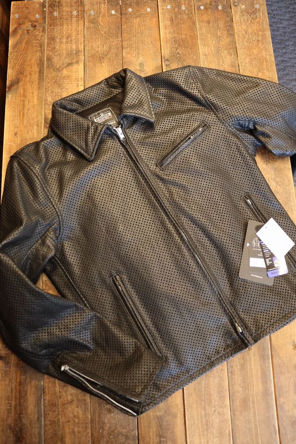 楽天市場】【美品】KADOYA【パンチング シングル ライダース