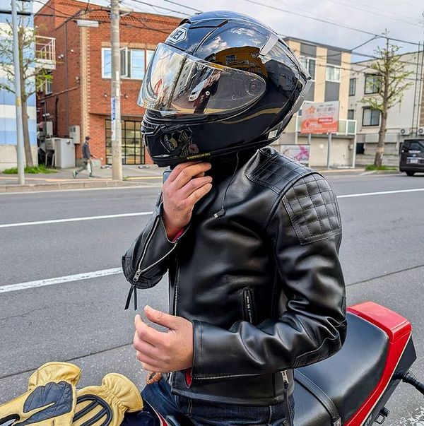 楽天市場】【KADOYA TSWR-GS】 タイトフィットレザージャケット