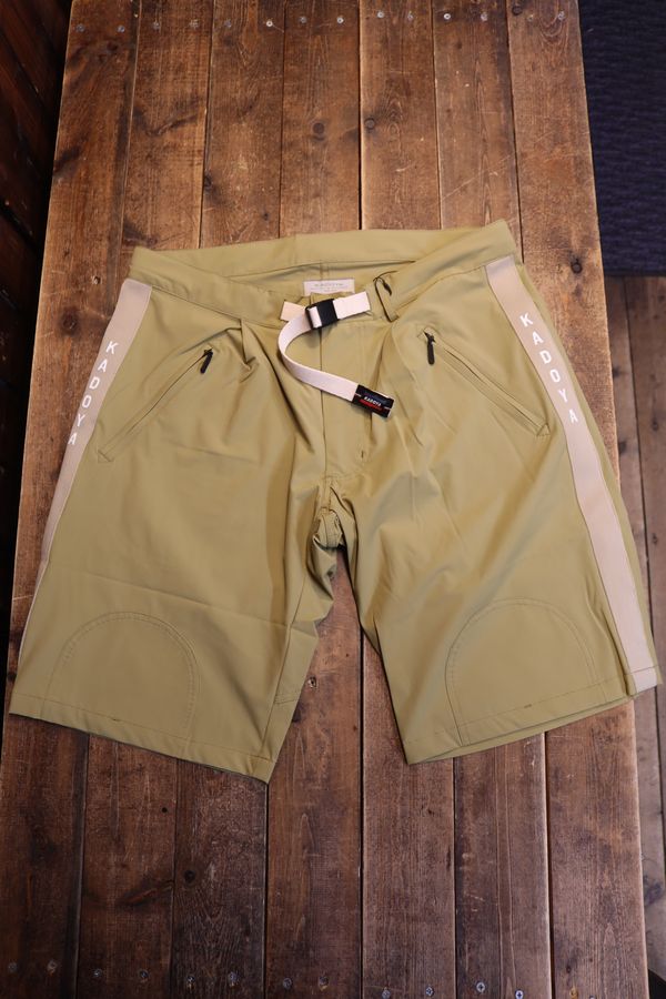 KADOYA（カドヤ）K'S LEATHER & K'S PRODUCT　MOTO SHORTS　モトショーツ　ショートパンツ　ベージュ