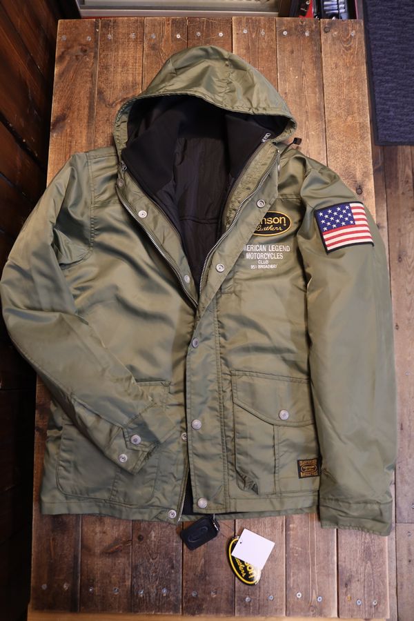 楽天市場】VANSONバンソン◇VS N-1デッキジャケット◇◇BLACK