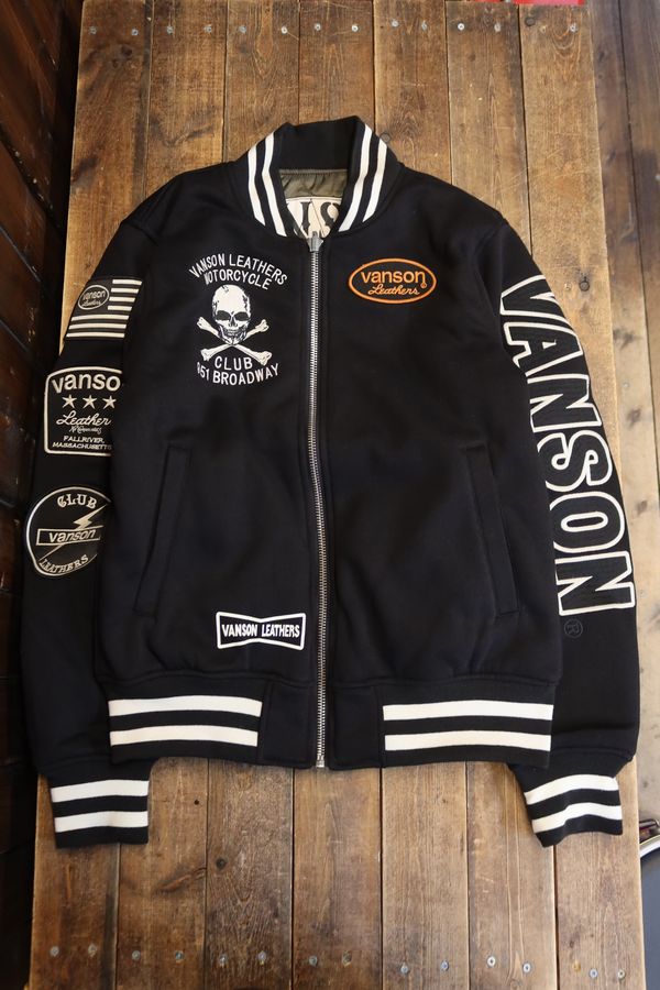 楽天市場】バンソン クロスボーンスカル刺繍 裏キルティング