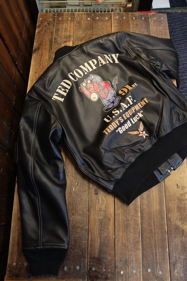 楽天市場】TEDCOMPANY エフ商会 TEDMANテッドマン レザーフライト