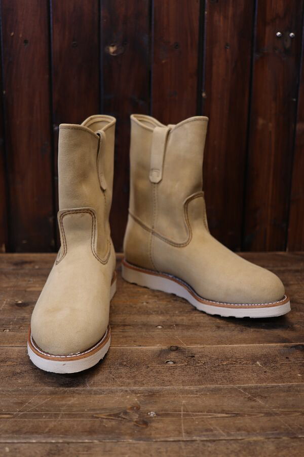 【RED WING】8168 9-inch Pecos　9インチ ペコス　ブーツ　ホーソーン「アビリーン」ラフアウト　Dワイズ｜History　ヒストリー店
