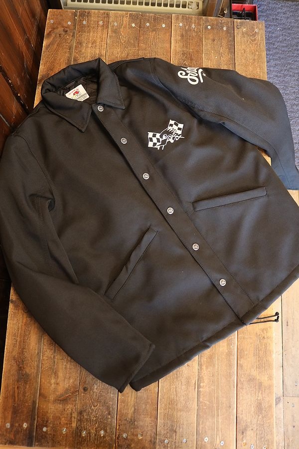 CLAY SMITH（クレイスミス）CSY-4020 INAZUMA ウインターコーチジャケット 　カラー： Black/Ivory　サイズ：S・M・L・LL・LLW