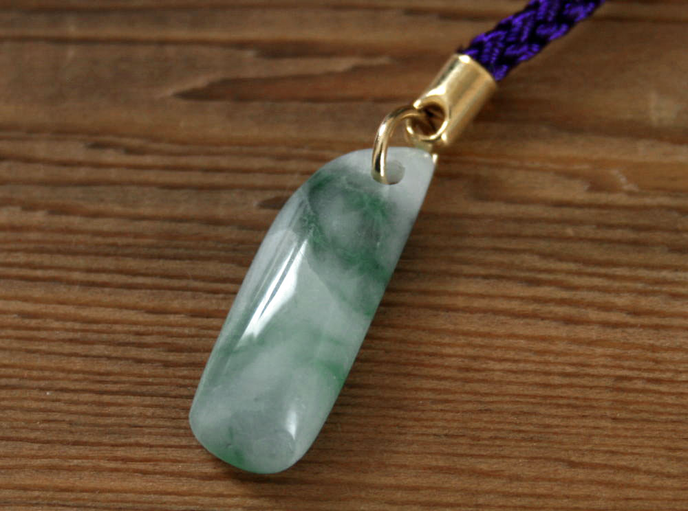 楽天市場】糸魚川翡翠ストラップSS0001 糸魚川 ひすい ストラップ