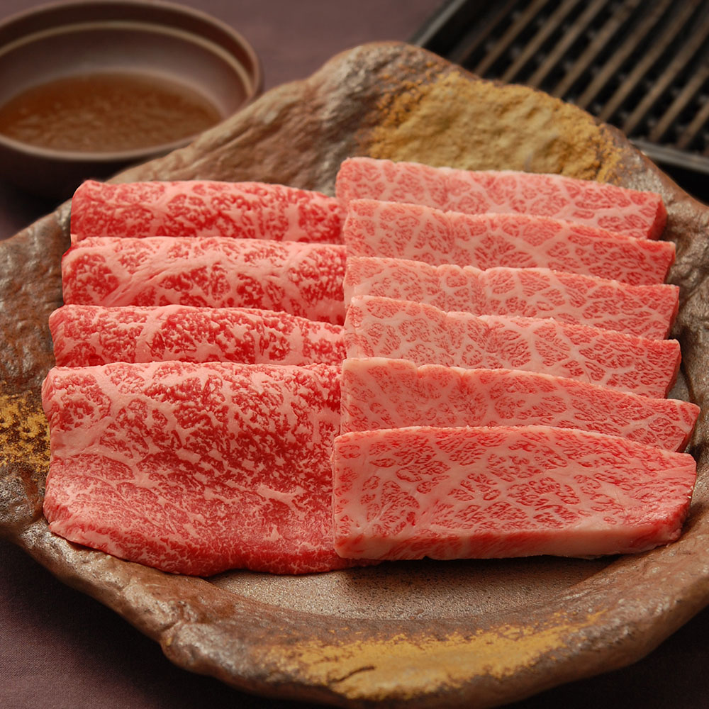 滋賀近江「松喜屋」 近江牛あみ焼 400g (ロース・モモ) ｜ 牛 牛肉 ご当地グルメ 贈り物グルメ 送料無料 丁寧なくらし 丁寧な暮らし Luruspot