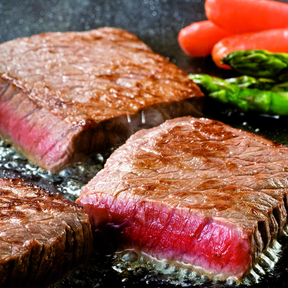 群馬 赤城牛ステーキ三昧 (ヒレ150g×2 サーロイン250g×2 モモ150g シンタマ150g) ｜ 牛 牛肉 ご当地グルメ 贈り物グルメ 送料無料 丁寧なくらし 丁寧な暮らし Luruspot