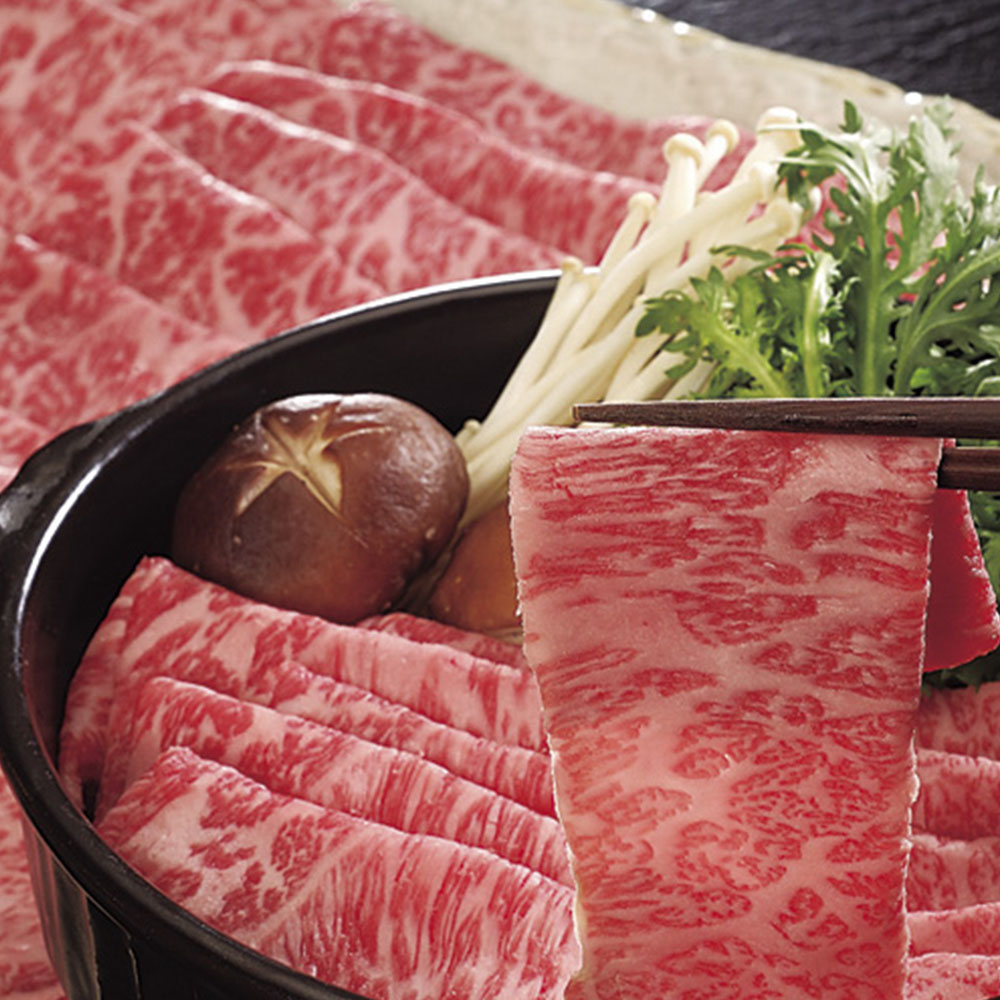 鹿児島黒牛 肩ロースしゃぶしゃぶ用（ 肩ローススライス 400g ( 折箱入り ) ） ｜ 牛 牛肉 ご当地グルメ 贈り物グルメ 送料無料 丁寧なくらし 丁寧な暮らし Luruspot