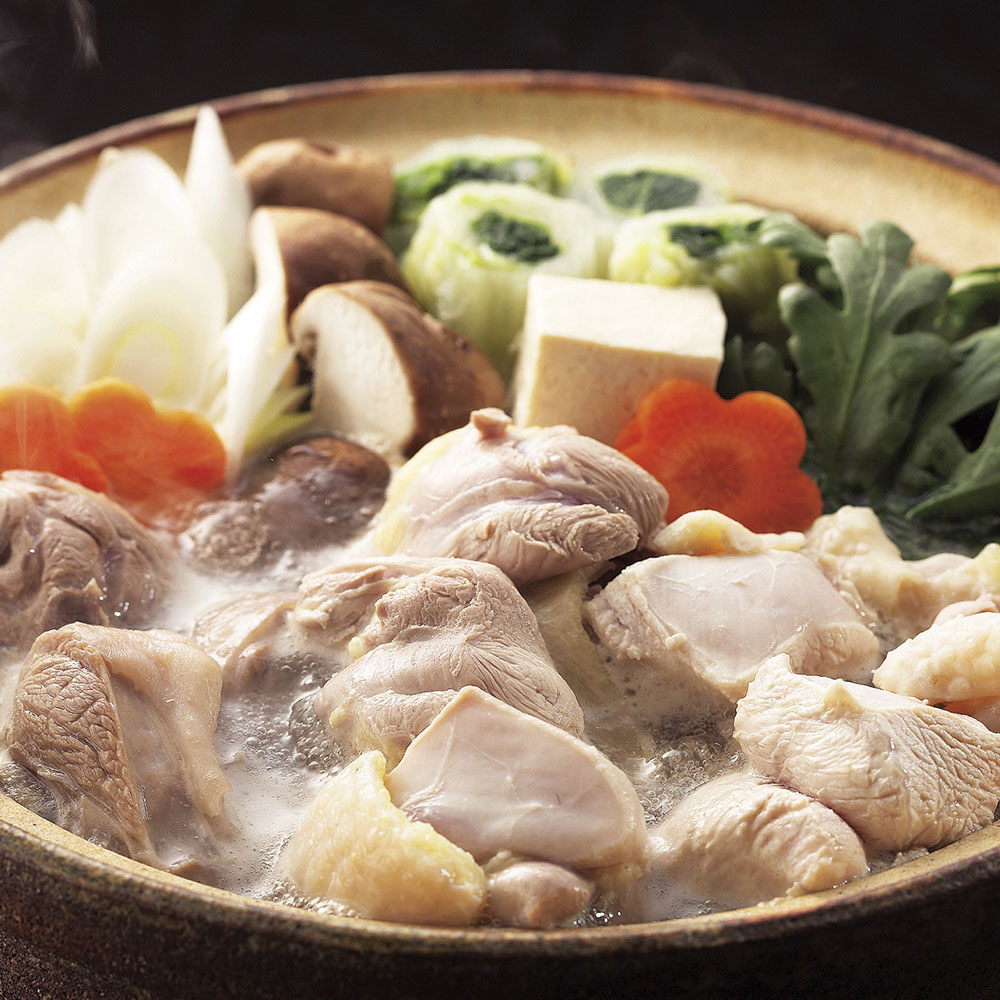 熊本　大阿蘇鶏水炊き＆焼肉セット ( モモ水炊き用・焼肉用　各500ｇ×2、ムネ水炊き用・焼肉用　各500ｇ×2　計２kg ) ｜ ギフト 送料無料 丁寧なくらし 丁寧な暮らし Luruspot