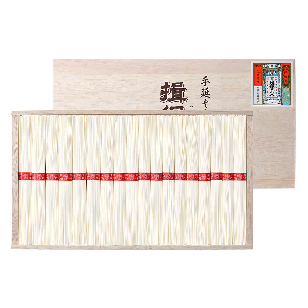 揖保乃糸 上級（木箱入り） 上級50g×36束 素麺 そうめん ｜ ギフト 送料無料 丁寧なくらし 丁寧な暮らし Luruspot