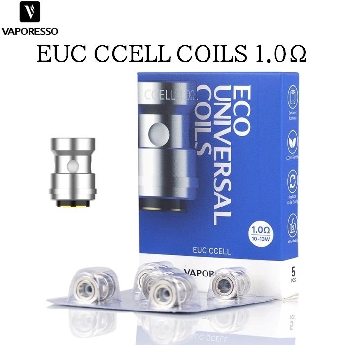 楽天市場】Vaporesso EUC ECO Universal Coil CERAMIC 0.3/0.5Ω ユニバーサル 交換 コイル 5個入り セラミック  ベポレッソ バポレッソ 電子タバコ : Hitaste Japan