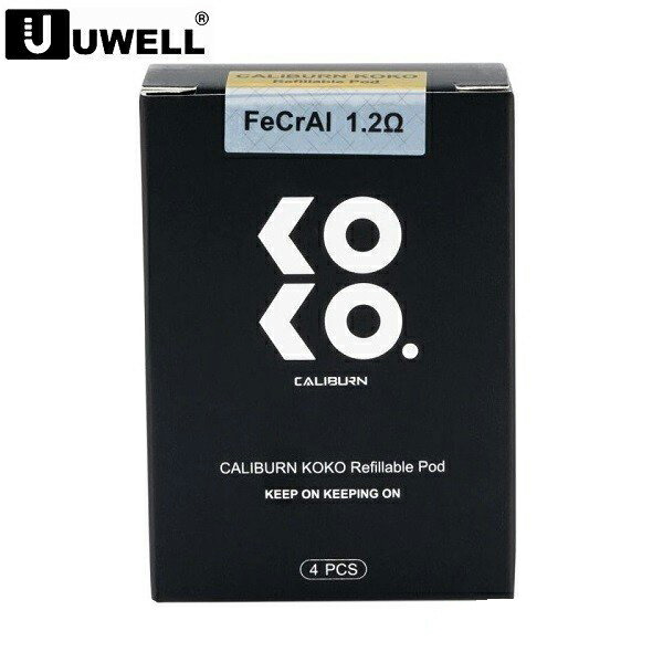 贈る結婚祝い Uwell Caliburn KOKO Replacement Pods 交換ポッド 2ml 1.2Ω 4pcs 電子タバコ  www.servitronic.eu