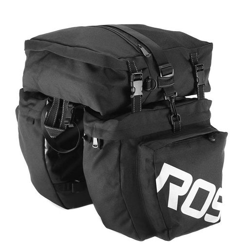 Lixadaリアバッグ自転車サイドバッグ37Lキャリアバッグパニアバッグ多機能収納力防水取り付け簡単ロードバイクサイクリングアウトドア