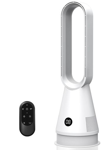 セラミックヒーター冷暖両用【3暖風/8冷風切替ECO知能恒温節電対策】暖房器具省エネ電気首振り3段階温度調整600W/1200W切り忘れ防止二重過熱保護転倒OFFタイマー機能リモコン付きセラミッ…