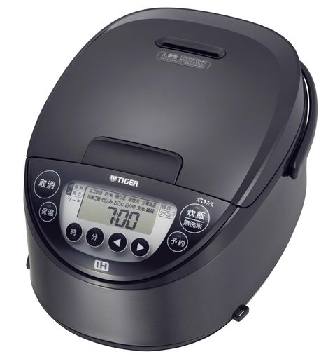 【WEB制限事項】タイガー魔法瓶炊飯器5.5合全2大きさIH日本製炊きたて遠赤厚釜膳立て早炊き時短洗い濯ぎ封鎖上げ米一つまみ弾丸道路内ぶた食洗機相応うお取りつくろう飾り気の無い周囲の状況思い遣り青写真しゃもじなし黒いことJPN-N100K