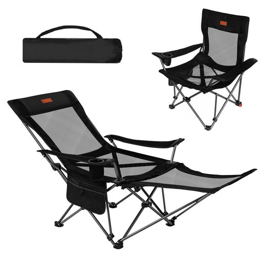 DesertFox リクライニングチェア キャンプ椅子 単品/セット 4way 仮眠 昼寝 4段階調整 四季適用 【メッシュと薄手コットを自由に切り替える】【耐荷重150kg】アウトドアチェア コンパクト 折&hellip;｜HiT Creations