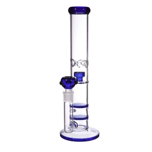 Aoheuo13ガラスボング(水パイプ)18mmジョイントの煙管煙草bongボング水の煙パイプ/アッシュキャッチャーGlassBongsWaterPipes1個(x1)