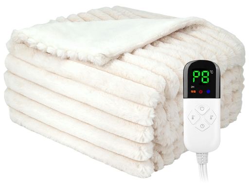 楽天市場】電気毛布掛け敷き兼用188x130cm【極上の肌触り&ラビット