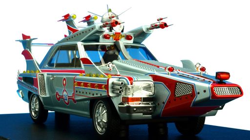 国際貿易(KOKUSAI BOEKI) AMIE 1/18 ウルトラマンタロウ ZAT ウルフ777 完成品｜HiT Creations