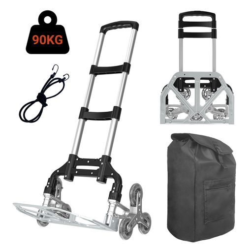 楽天市場】【送料無料】【階段登りカート 耐荷重90kg】キャリーカート