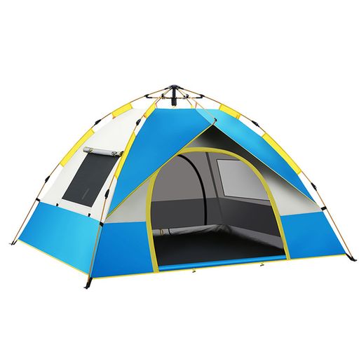 テントキャンプテントワンタッチテントアウトドアテントテント子供キャンプテントテント二重層折りたたみキャンプ用ワンタッチテント設営簡単uvカット加工ワンタッチキャンプアウト…