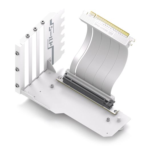 EZDIY-FABシールドシリーズ新しい垂直PCIe4.0GPUブラケット垂直グラフィックカードホルダーPCIe4.0X16Gen4フルオープンPCIeスロットにのみ互換性ありライザーケーブル付き