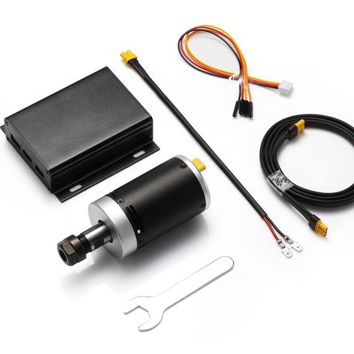 GENMITSUCNCブラシレスモータDCスピンドルキット24V12000RPM、ドライブ・ボードとコレットホルダー付属、CNCフライス盤3018PRO3018PROVERCNCルーターに最適画像