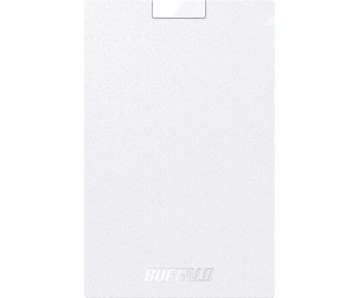 BUFFALOUSB3.2Gen1携帯型SSDType-A500GB白いことSSD-PG500U3-室内用便器