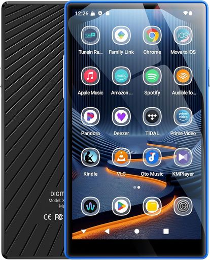 MECHEN5inMP3電気蓄音機128GBTF歌留多付き添い人Android13快い音電気蓄音機WIFIBluetooth積み上げる笛竹電気蓄音機4GB+32GB内蔵多役立つことMP4電気蓄音機1080pHD