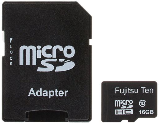 イクリプス(ECLIPSE)オプションmicroSDHCSDC-M16T16GBDREC4000・DREC200・AVN-D7/8/9/10シリーズ用ECLIPSEドラレコSDカードデンソーテンDENSOTEN