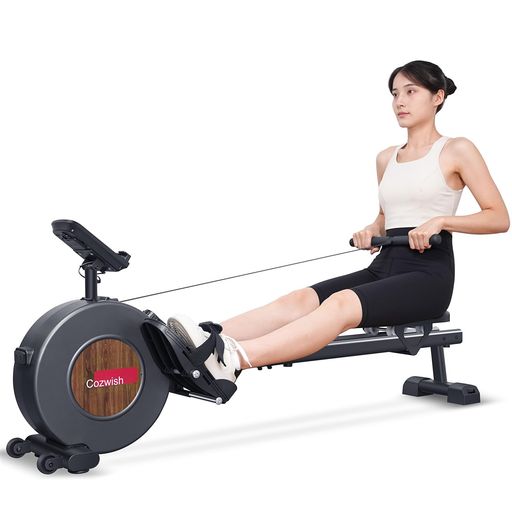 Cozwishローイングマシンボート漕ぎマシンマグネット式fitshowアプリと接続16段階負荷自宅トレーニングフィットネス機器全身トレーニングマシントレーニング器具有酸素運動ダイエット静… 26,983円