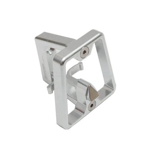 Aceoffixフロントバッグキャリア折りたたみ自転車用ブラケット自転車アクセサリーシルバーbagcarriersilver