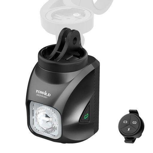 TOWILD DL1200S 自転車 ライト 吊り下げ式 1200ルーメン 大容量3200mAh USB-C充電式 自動点灯/消灯 5つ調光モード IPX6防水 高輝度 ロードバイク/クロスバイク 吊り下げ対応 夜間走行 防災 ライト サ&hellip;｜HiT Creations 8,309円