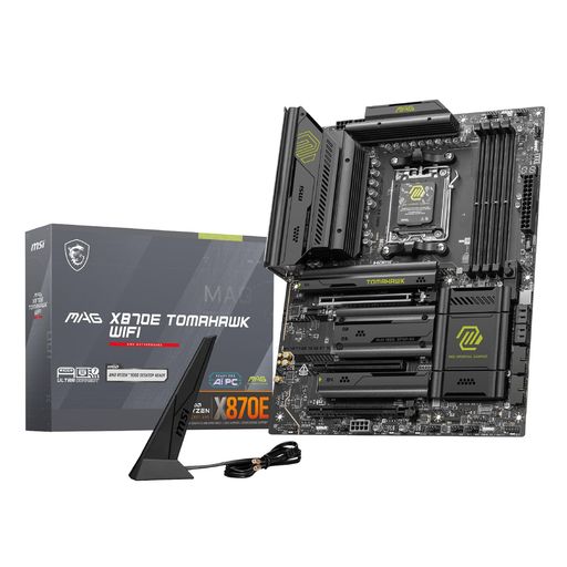 MSIMAGX870ETOMAHAWKWIFIAMDRyzen9000/8000/7000続きもの(AM5)相応うATXお母さんゲーム盤MB6741