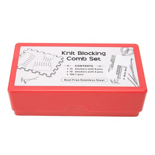 ニットブロッキングコムセット編み物取り付けが簡単8ピン4ピンのブロッキングコム編み物愛好家母親友人への理想的なギフト
