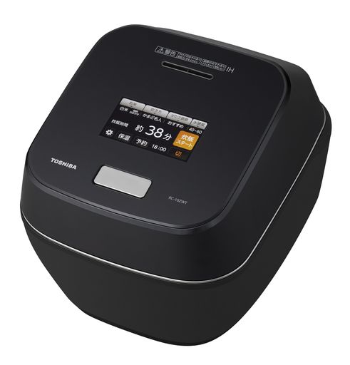 東芝炊飯器5.5合無意味さ剪断応力IHジャー炊飯器日本製ブランド名炊き分け玄米授業計画付大射撃能力RC-10ZWT(K)グランブラックファミリー二人生活様式はいり込む・入園新世界人
