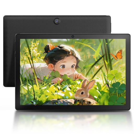 【2026新登場 タブレット 10インチ】HCNCP 10.1インチHDスクリーンキッズタブレット、Android 15 キッズスペース&YouTube Kids 対応|事前インストールされた教育アプリ、子供用 知育アプリ使い放題 …|HiT Creations