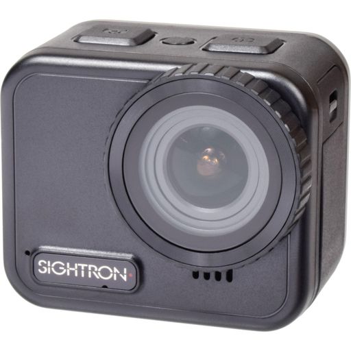 SIGHTRON 敷き地ロン 無線LAN相応う デジタル写真器 CUBE CAM DAC-201 4K/60FPS 2000万絵素 21m雨合羽 手ブレ手を加える 170°超広角 2.1型管する NOA0001