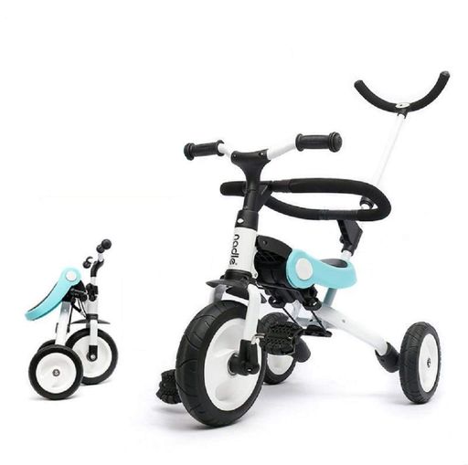 Kamelun三輪車3in1手押し棒付き手押し車1~6歳折り畳み自転車軽量子供自転車誕生日プレゼントキックバイクへんしんバイク保護ガード付き