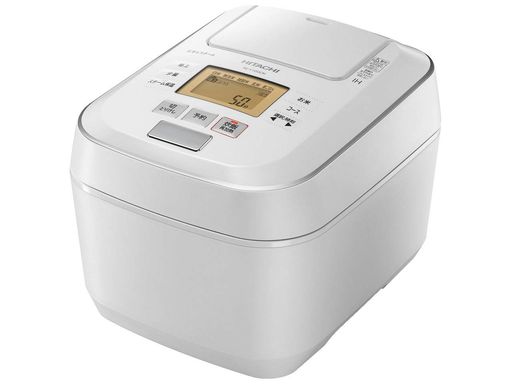 日立HITACHI剪断応力水蒸気IHジャー炊飯器5.5合炊き剪断応力水蒸気ふっくら御膳パール白いことRZ-V100コマーシャル-W