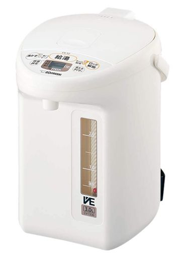 象印マホービン明かりポット3.0L白いことCV-TZ30-WA