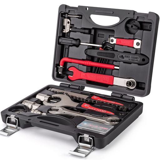 BIKE HAND 銀輪 手道具仕掛ける 18点 シマノ相応う 保全 取りつくろう 物の具一揃いの道具(YC-728)