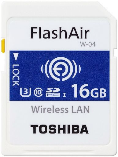 Toshiba(東芝)FlashAirW-0416ギガバイトSDHC位置付け10記憶装置歌留多