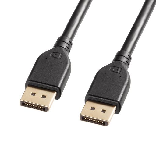 サンワサプライDisplayPortver2.1ケーブル3m(DP40)KC-DP4030