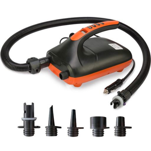 DearseeSUP用電動エアーポンプ12V給電20psiまで電動空気入れ自動停止機能搭載インフレータブルエアポンプLCD電動ポンプエアーポンプ充電式キャンプタイニーポンプエアーベッドエアーソファ…画像