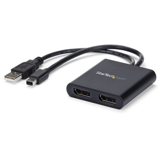 StarTech.com 2ポートMSTハブ Mini DisplayPort - 2x DsiplayPort マルチモニタースプリッタ 4K対応 Windowsのみ対応 MSTMDP122DP|HiT Creations